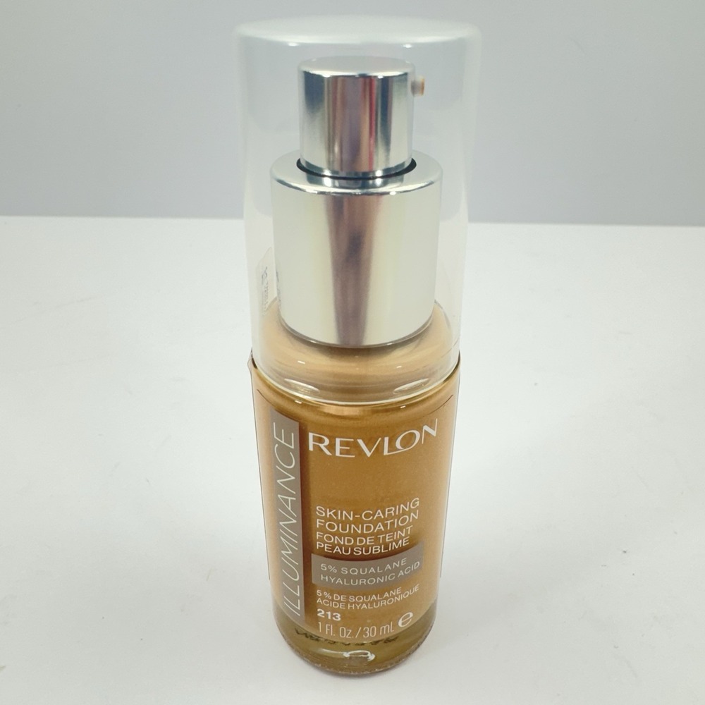 Revlon Illuminance Skin-Caring Liquid FOUNDATION Shade #213 Light Natural 30ml